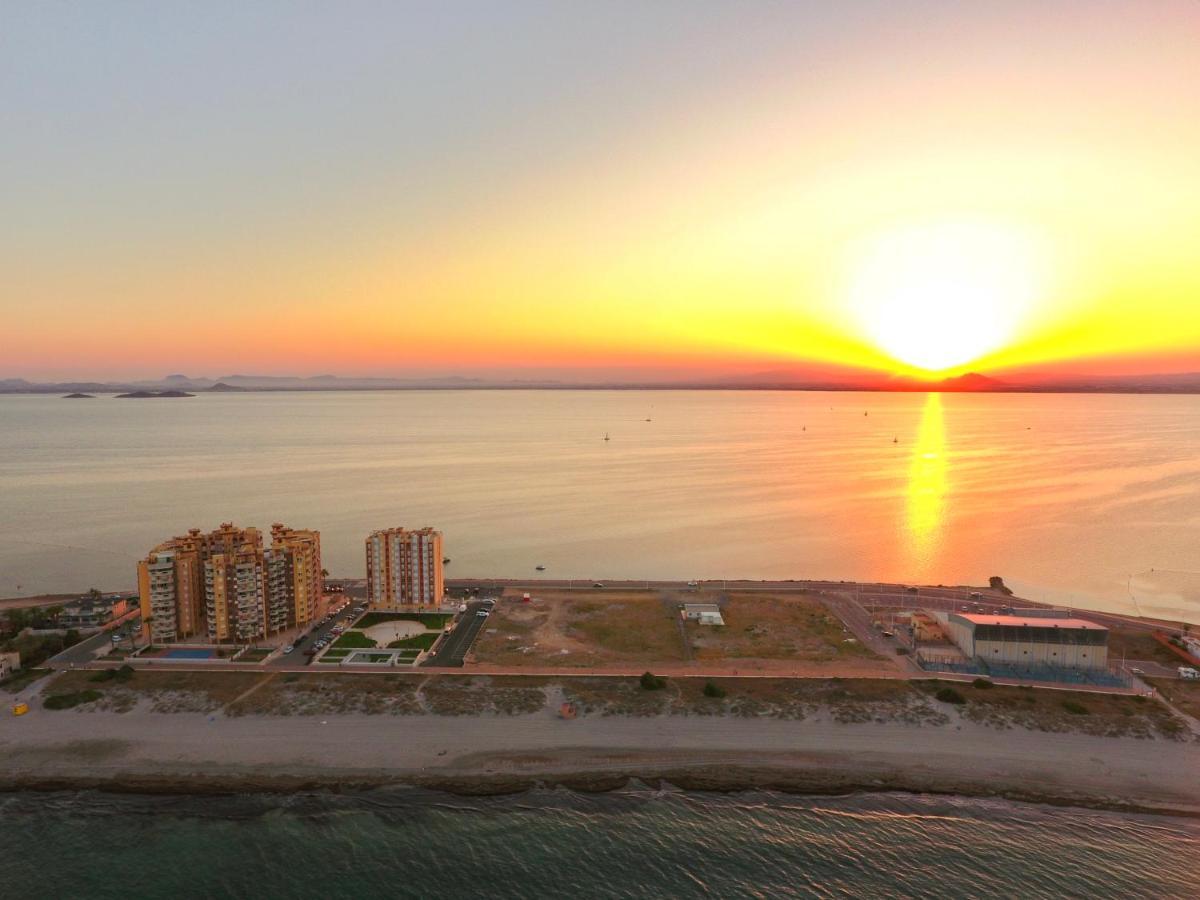 La Manga Principe Relax Ferienwohnung Am Strand Mit Exklusiver Ausstattung Los Narejos Esterno foto